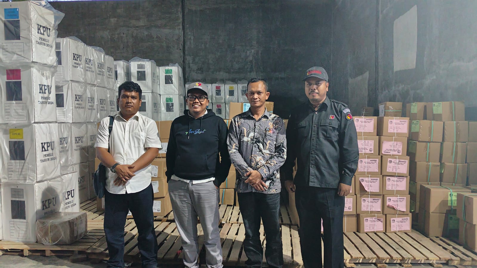 Pengawasan Logistik Surat Suara Pemilu 2024