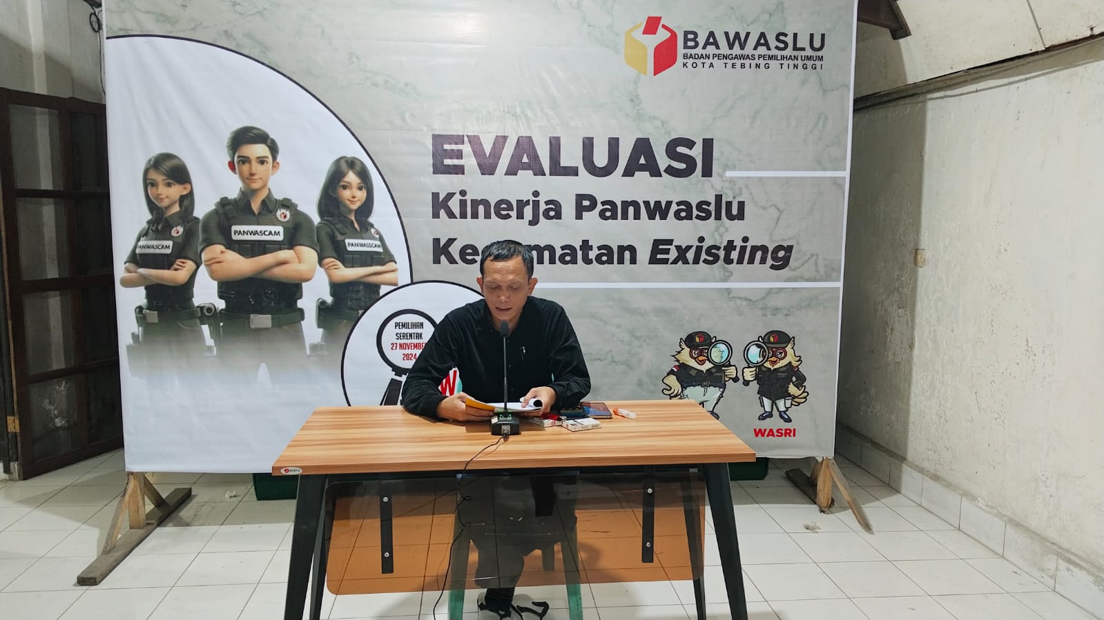Ketua Bawaslu Kota Tebing Tinggi