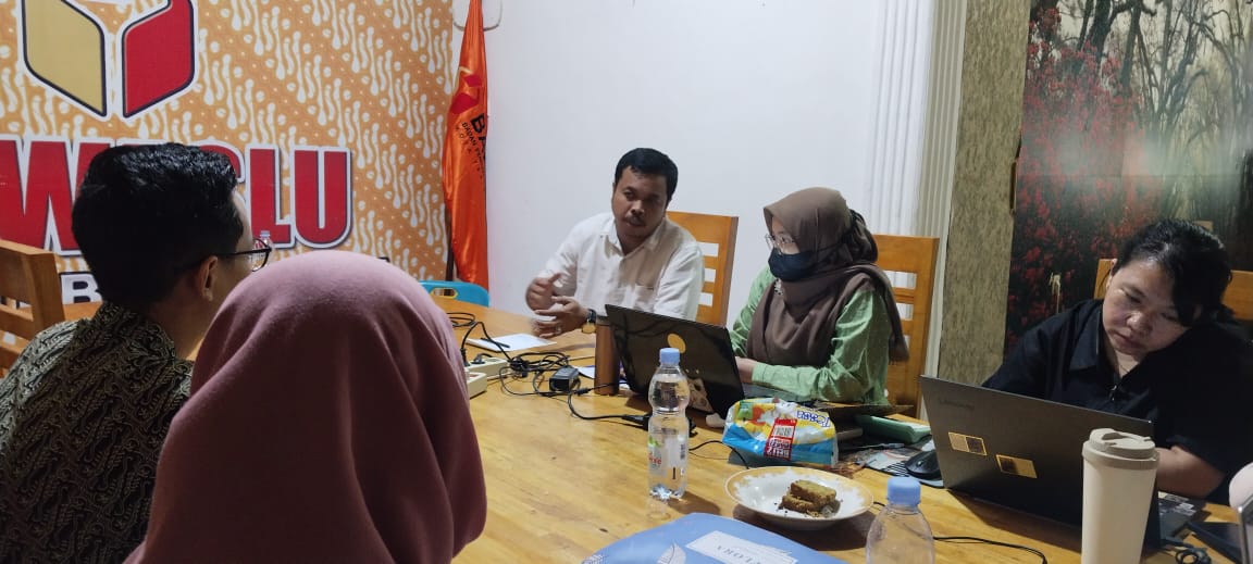 Koordinator Sekretariat Bawaslu Kota Tebing Tinggi Zulfi Pandapotan Nasution