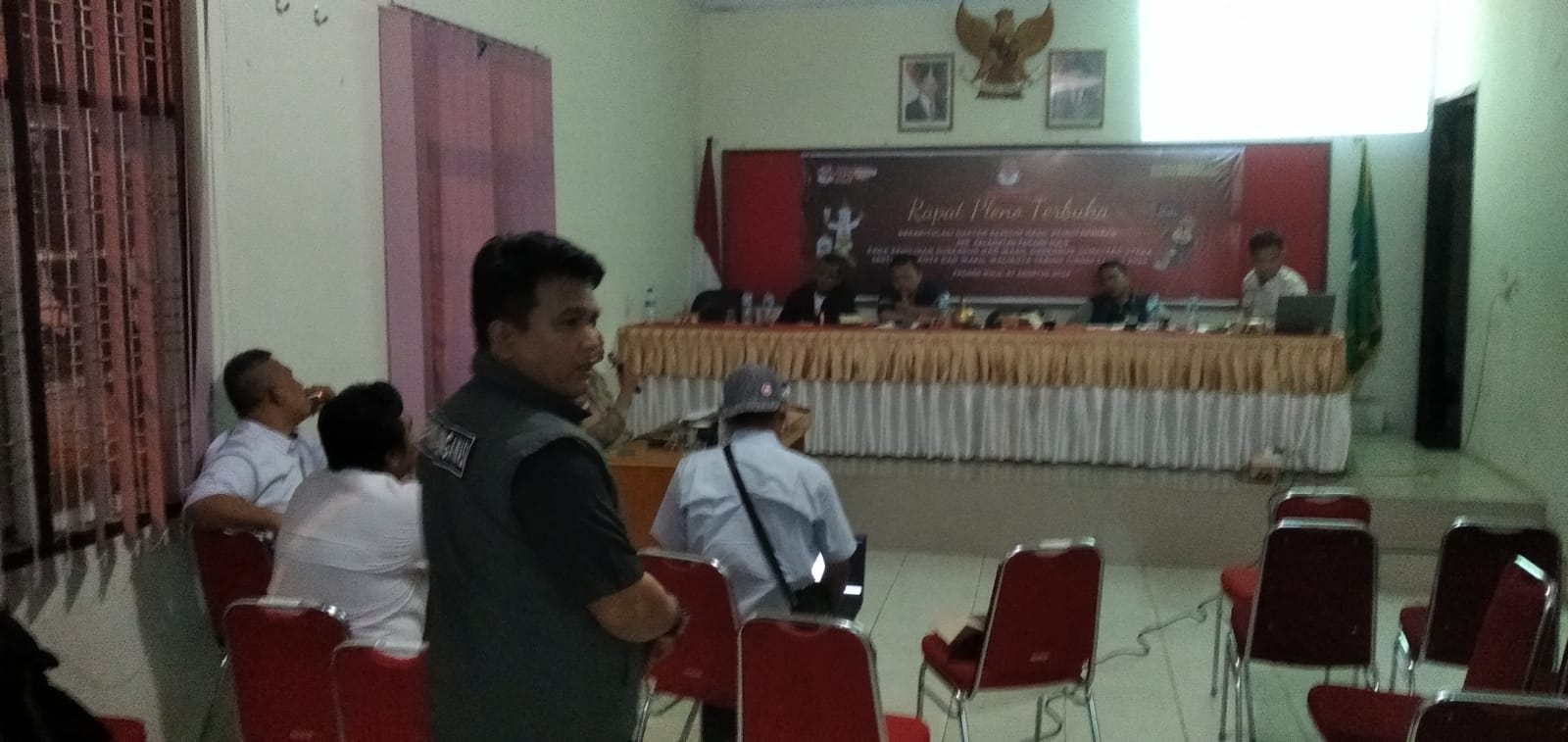 Anggota Bawaslu Kota Tebing Tinggi Lambok Simbolon