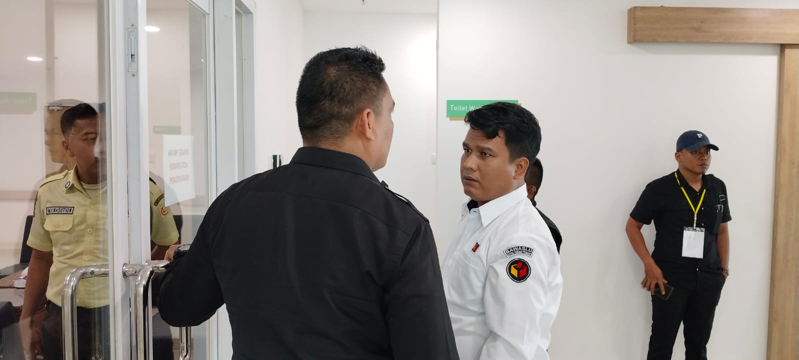Anggota Bawaslu Kota Tebing Tinggi Lambok Simbolon