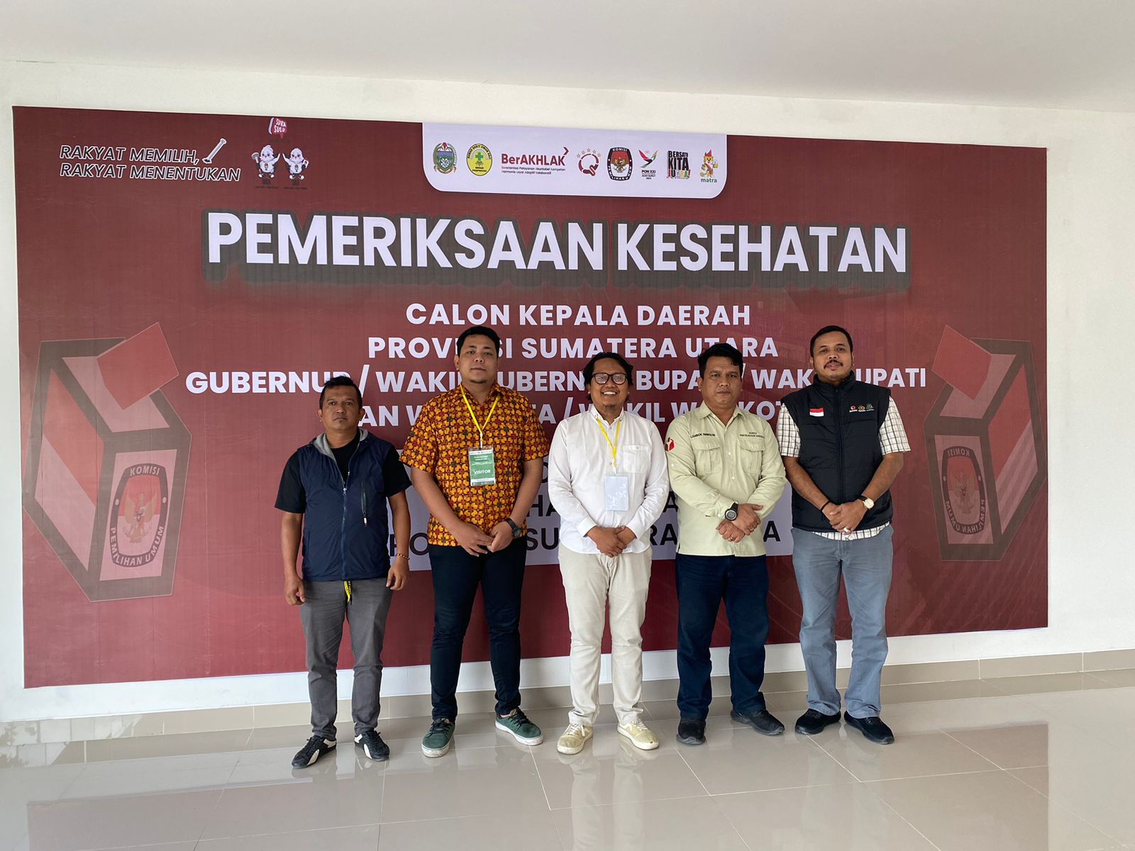Anggota, Korsek dan Staf Bawaslu Kota Tebing Tinggi