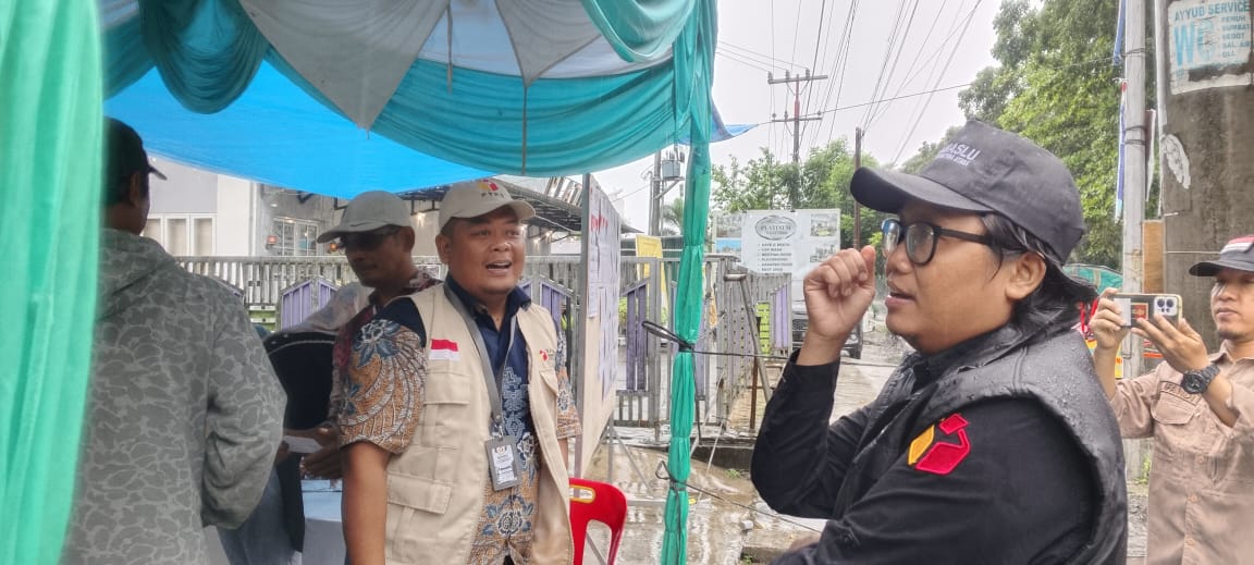 Anggota Bawaslu Kota Tebing Tinggi Elfian Choky Nasution