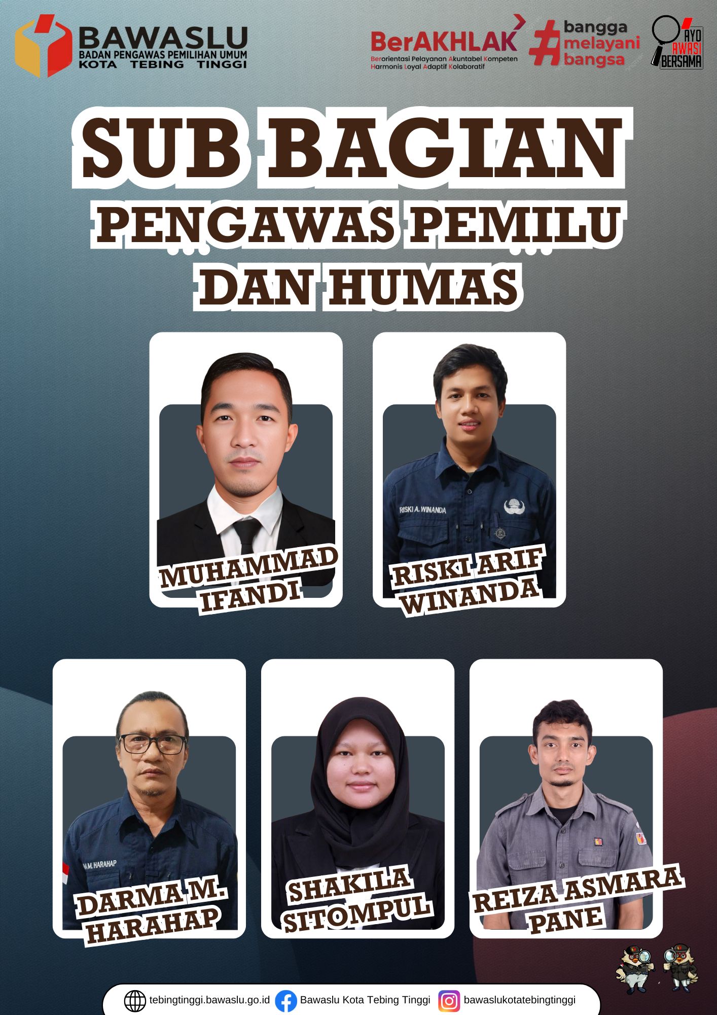 subbagian pengawas dan humas