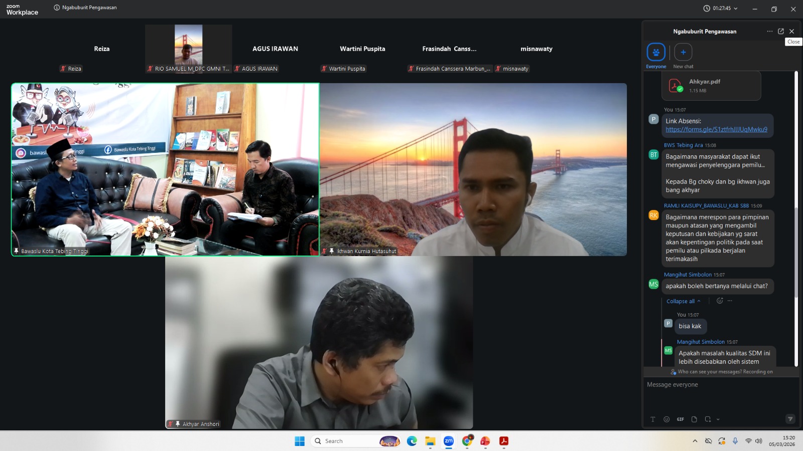 Ngabuburit pengawasan
