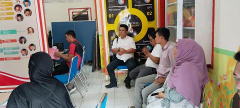 Staf Bawaslu Kota tebing Tinggi
