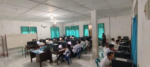 Peserta Tes Tertulis Calon Anggota Panwaslu Kecamatan