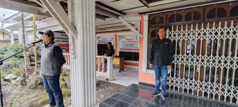Ketua  Bawaslu Kota Tebing Tinggi Amsal Franky H Tambun