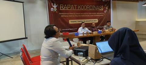 Anggota Bawaslu Kota Tebing Tinggi, Kordiv HP2H Elfian Choky Nasution