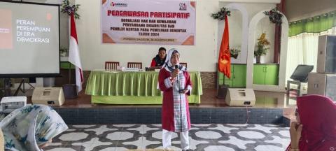 sosialisasi Disabilitas dan Pemilih Rentan