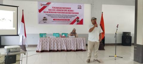 Narasumber Faisal Andri Mahrawa