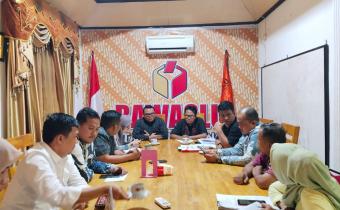 Rakor Dengan KPU Kota Tebing Tinngi