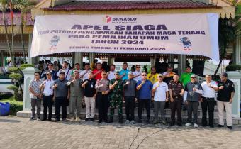 Foto bersama Usai Apel Siaga