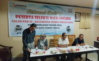 Ketua Bawaslu Kota Tebing Tinggi