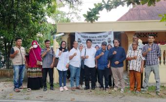 Anggota Bawaslu Kota Tebing Tinggi Elfian Choky Nasution dan Lambok Simbolon, Pelaksanaan Pengawasan Coklit