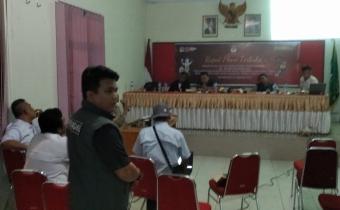Anggota Bawaslu Kota Tebing Tinggi Lambok Simbolon