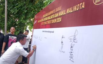 Anggota Bawaslu Kota Tebing Tinggi Lambok Simbolon