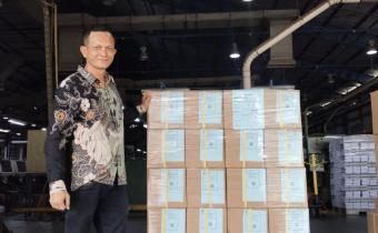 Ketua Bawaslu Kota Tebing Tinggi Amsal Franky H Tambun