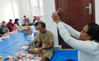 Anggota Bawaslu Kota Tebing Tinggi Elfian Choky Nasution 
