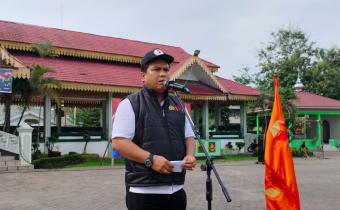 Anggota Bawaslu Kota Tebing Tinggi Lambok Simbolon