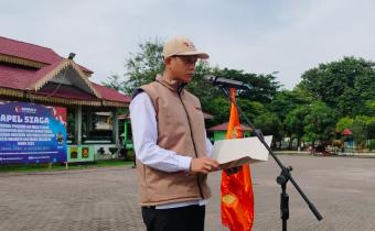 Ketua Bawaslu Kota Tebing Tinggi Amsal Franky H Tambun
